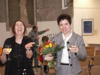 Vernissage Anne Olbrich/Ingo Cesaro, Synagoge Kronach